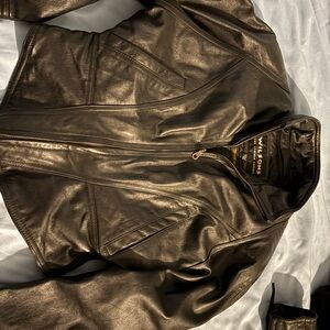 Wilsons Leather Black Jacket